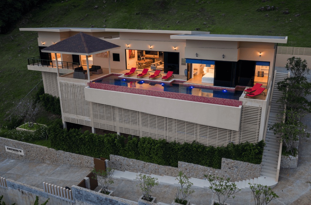 Empress W Villa Samui Review | Luxury Hillside Pool Villa in Bang Po