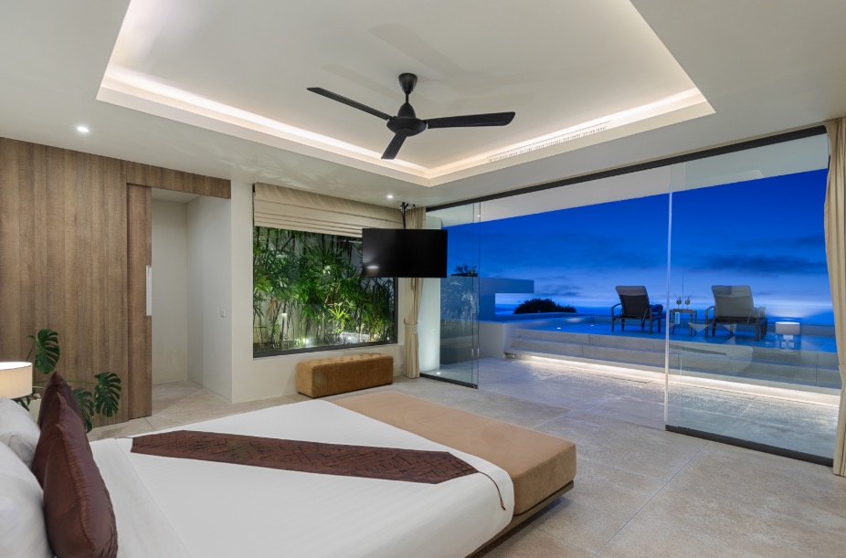 Villa Spice เกาะสมุย: พูลวิลล่าหรู 5 ห้องนอน วิวทะเลแบบพาโนรามา