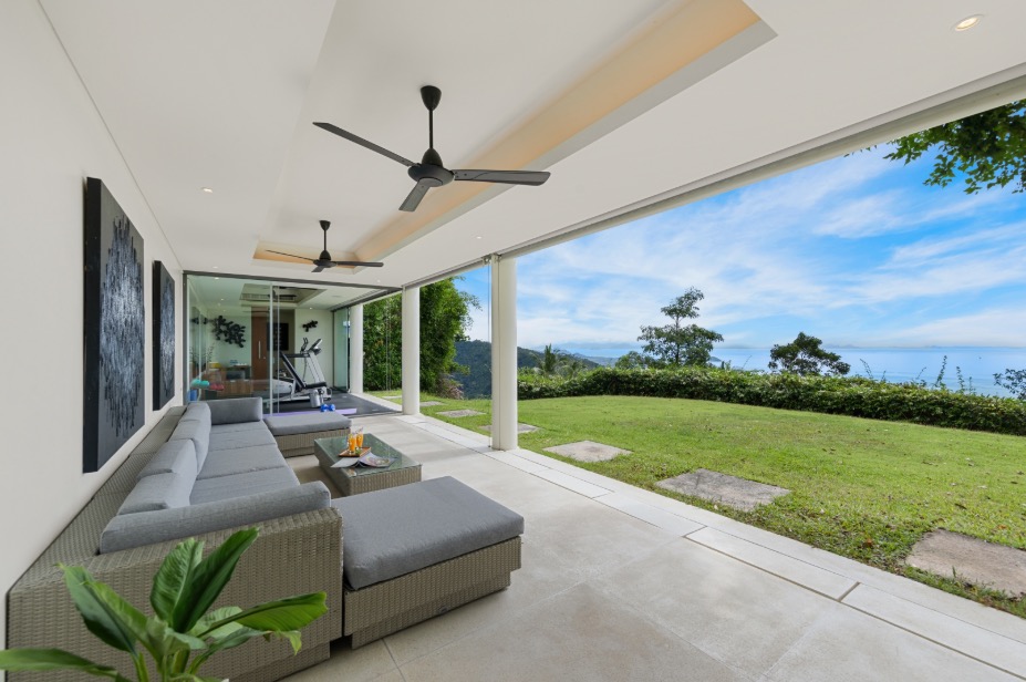 Villa Spice เกาะสมุย: พูลวิลล่าหรู 5 ห้องนอน วิวทะเลแบบพาโนรามา