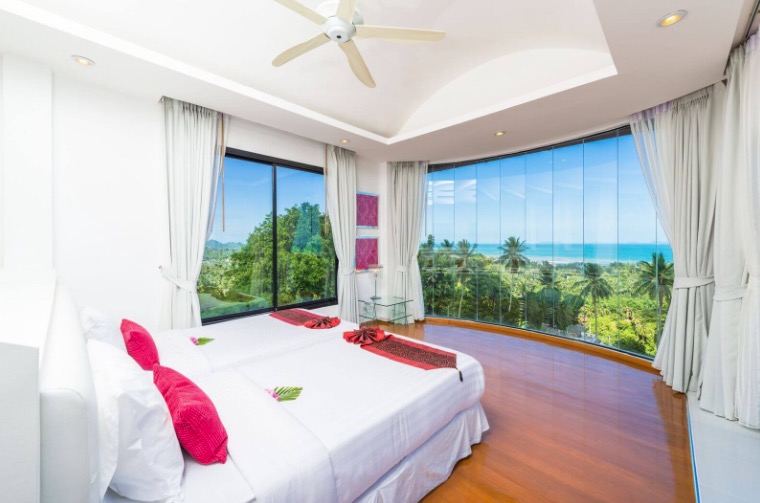 Villa White Stone Samui: Luxury 4-Bedroom Villa with Stunning Sunset Views