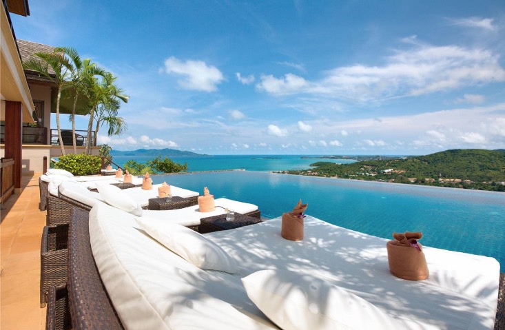 Baan Grand Vista Samui: Luxury 5-Bedroom Villa with Panoramic Sea Views in Bophut