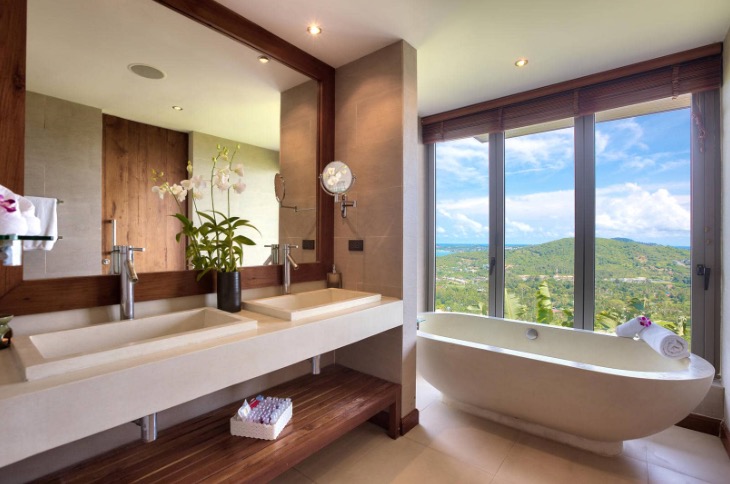 Baan Grand Vista สมุย: พูลวิลล่าหรู 5 ห้องนอน วิวทะเลพาโนรามาเหนือหาดบ่อผุด