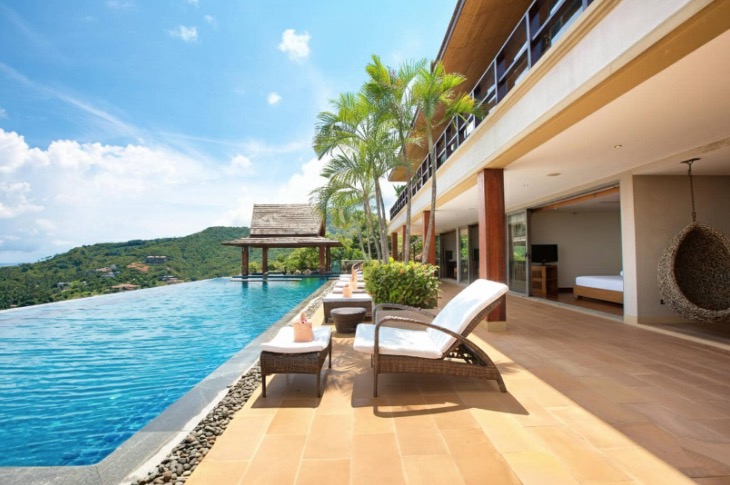 Baan Grand Vista Samui: Luxury 5-Bedroom Villa with Panoramic Sea Views in Bophut