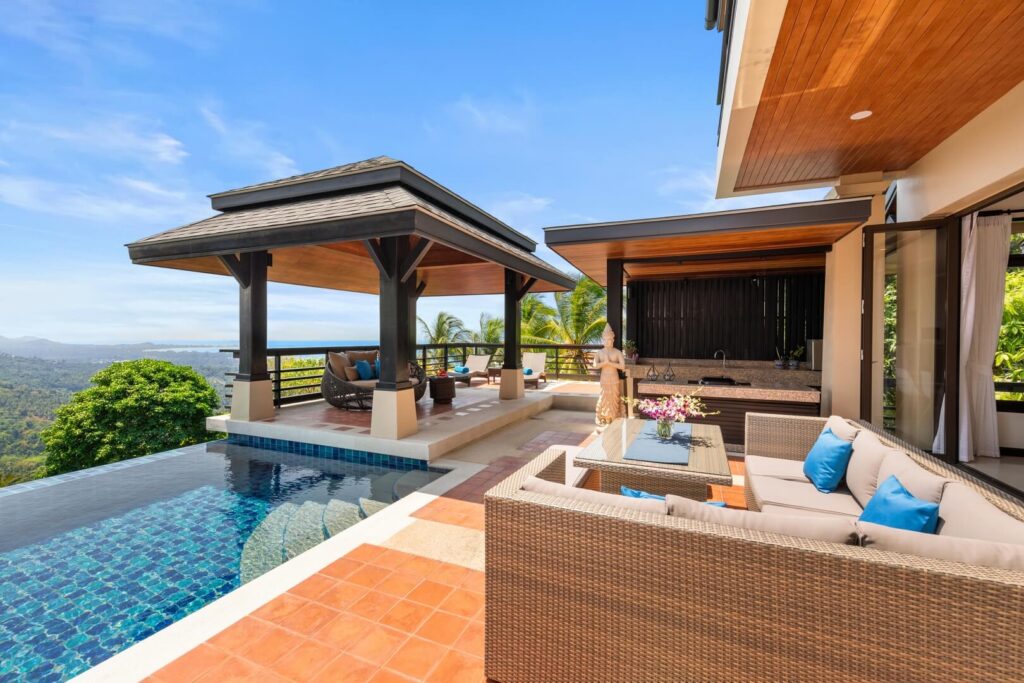 Discover the ultimate tropical hideaway at Vista Mar, an exquisite sanctuary offering breathtaking views of the Angthong Marine Park Discover the ultimate tropical hideaway at Vista Mar, an exquisite sanctuary offering breathtaking views of the Angthong Marine Park